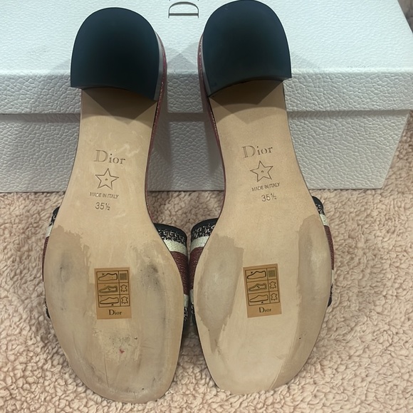 Christian Dior DWAY HEELED SLIDE New in box - Picture 11 of 13